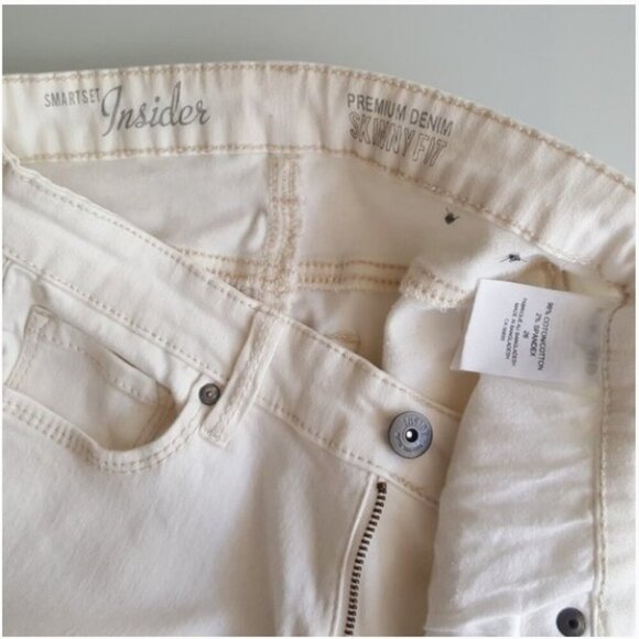 🇨🇦 SMART SET Jeans - Off-White - Picture 11 of 16